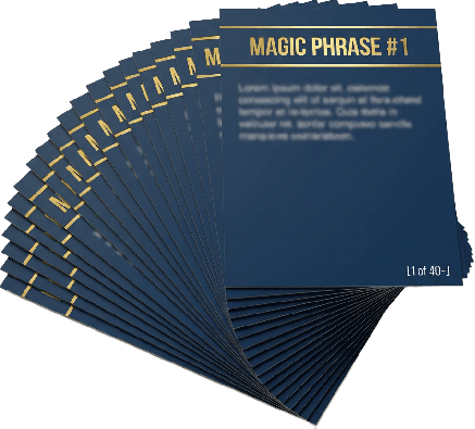 40+ Magic Phrases Vault